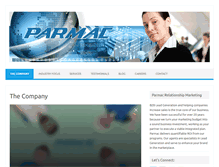 Tablet Screenshot of parmacmarketing.com